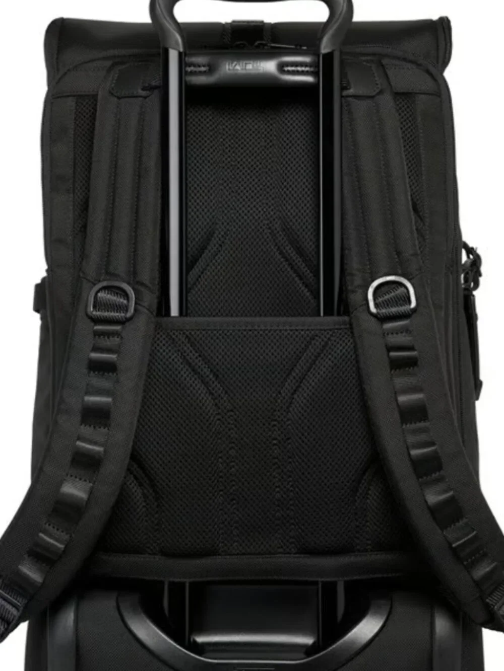 TUMI Alpha Bravo Logistics Flap Lid Backpack New in Black Color